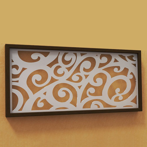 Painel decorativo em madeira maciça - Tramax Dinasty - Laserplanet - de metacrilato / de parede / LED