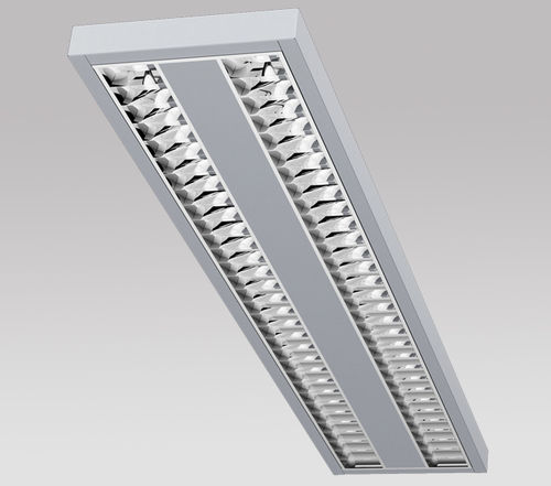 Luminária técnica pendente - TL-5 - pti-lighting - para lâmpada fluorescente / retangular / IP20