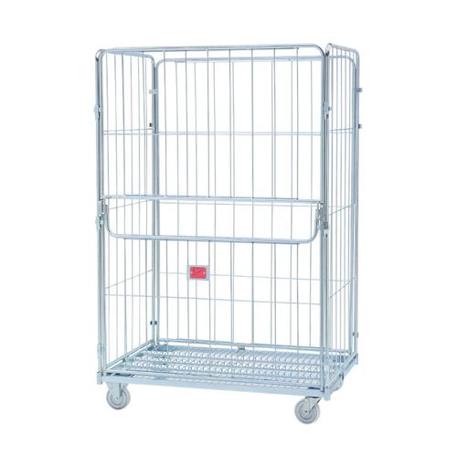 Carrinho para roupa - RM - QUATRO S.R.L. - da linha comercial / em aço zincado / de tela metálica