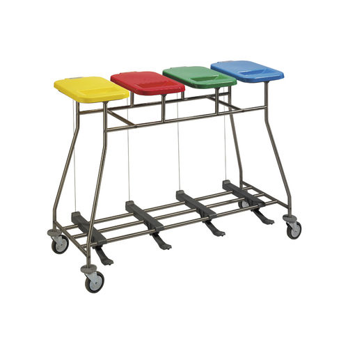Cesto para roupa suja da linha comercial - CB40PL - QUATRO S.R.L.