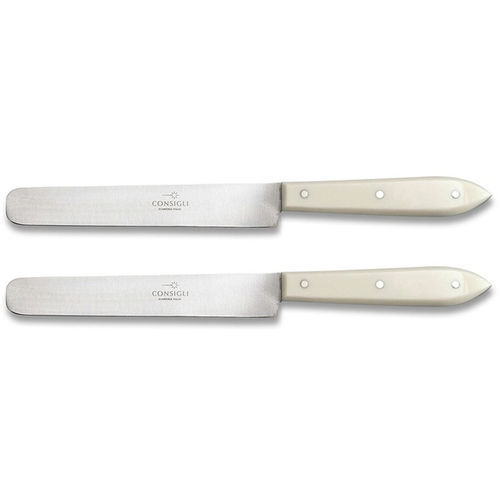 Faca de mesa com cabo de chifre - Scarperia - COLTELLERIE BERTI - com cabo em PMMA / com cabo de madeira / com lâmina de aço inoxidável