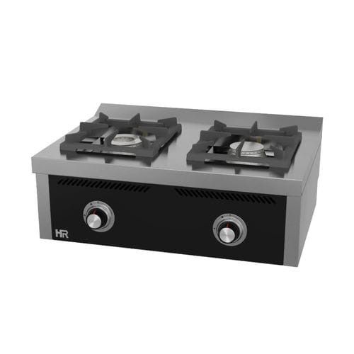 Cooktop a gás - C2F600S - FAINCA HR - para cozinha profissional / 2 bocas / de bancada
