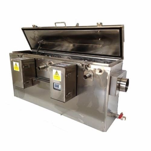 Separador de gordura freestanding - D5 - FME - da linha comercial / automático / em aço inoxidável