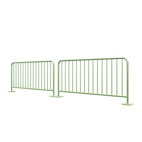 Guarda-corpo em aço galvanizado - INSA-23 - Insametal - com barras / para ambiente externo / para espaço público