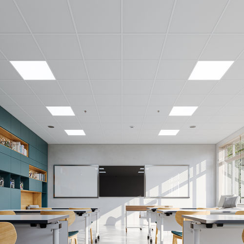 Forro em lã mineral - TOPIQ® Alpha 20 - Knauf Ceiling Solutions - em painéis / em placas / para escritório