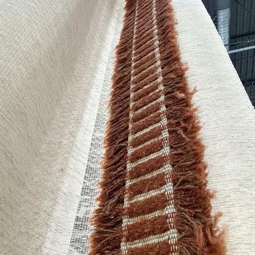 Fita galão para cortinas - SICILYA - DEGRAPE - listrada / em linho / em poliéster