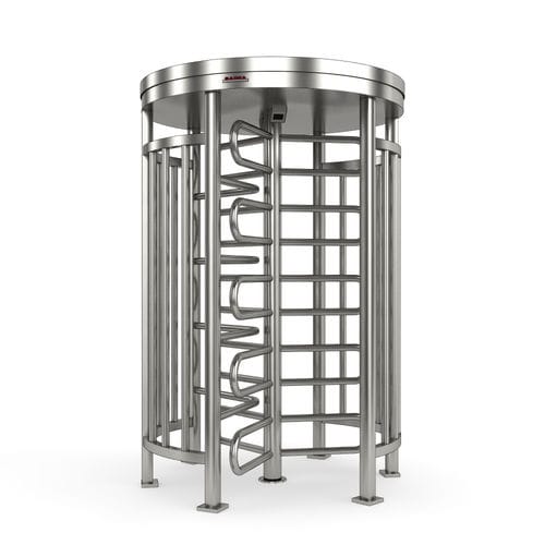 Torniquete piso-teto - TR 104 S - Saima Sicurezza SpA - em aço / para edifício de uso público