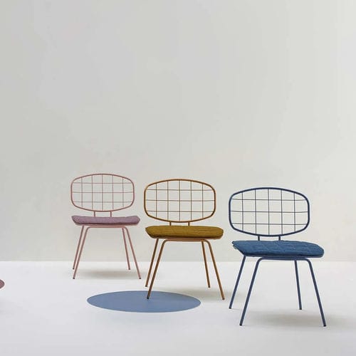 Cadeira contemporânea - EGO  - Glam_ee by Emmeti - para ambiente externo / para ambiente interno / em tecido