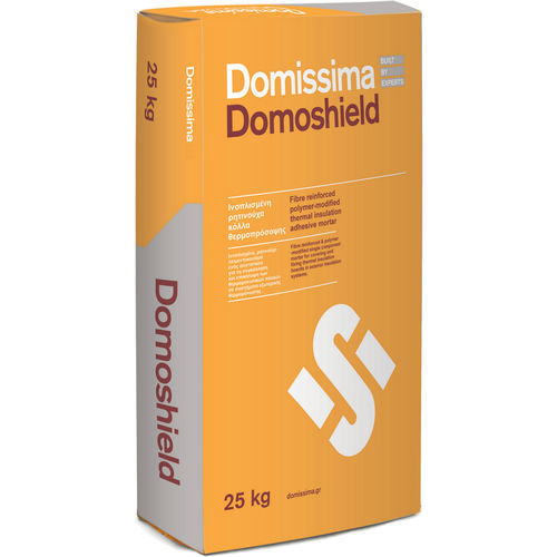 Argamassa colante de regularização - DOMOSHIELD - Domissima S.A. - antirretração / impermeável / com isolamento térmico