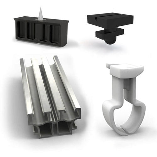 Sistema de fixação em material plástico - TECH CUBE - Exterpark - em alumínio / para piso / para ambiente externo