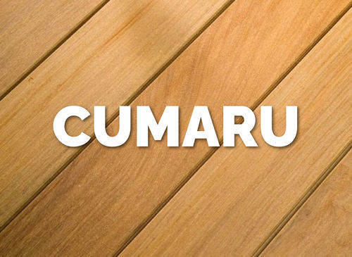 Tábua de deck em madeira - Exterpark - em cumaru / com sistema de encaixe / ranhurada