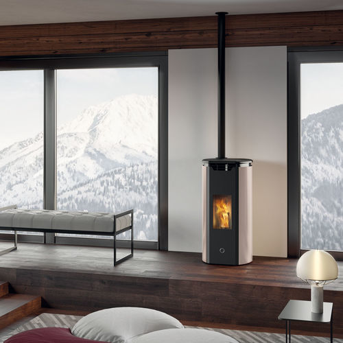 Salamandra a pellets - Tweed90+ - EK63 - 5 kW–10 kW / 0–5 kW / de instalação livre
