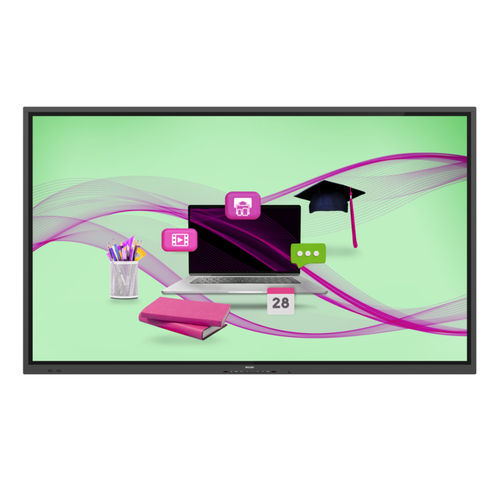 Tela sensível ao toque para mesa de conferências - 65BDL4052E/00 - PPDS - de parede / multimídia / de informação