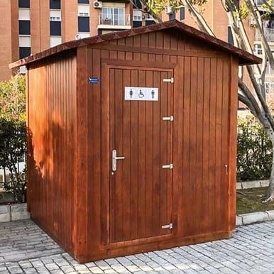 Módulo pré-fabricado para banheiro - BLANES  - Maderas Menur
