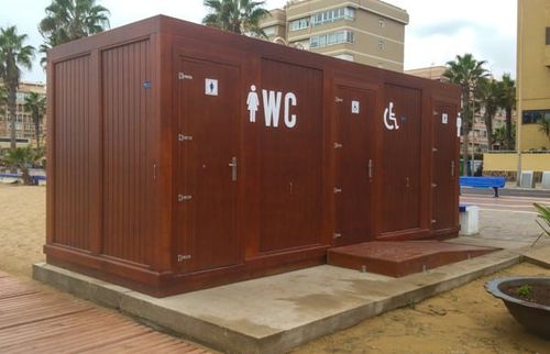 Módulo pré-fabricado para banheiro - SAGUNTO  - Maderas Menur