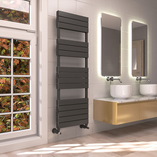 Aquecedor de toalhas a água quente - ZEUS DOUBLE PLUS - LOJIMAX - 0 W–500 W / 1501 W–2000 W / contemporâneo
