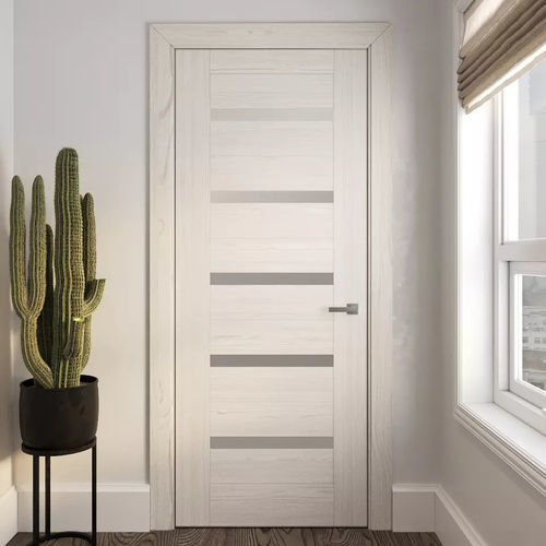 Porta interna - 1.6 - IN WOOD LLC - em madeira / de abrir / contemporânea