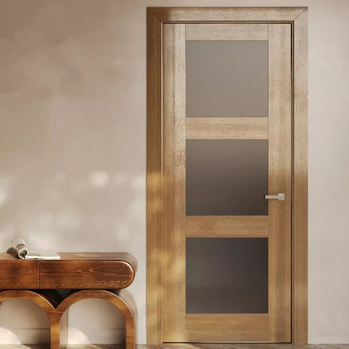 Porta interna - 1.4 - IN WOOD LLC - em madeira / em vidro / de abrir