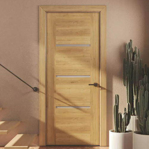 Porta interna - 1.5 - IN WOOD LLC - em madeira / de abrir / contemporânea