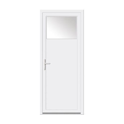 Porta de serviço - VEKA - USINE-ONLINE - em aço / em PVC / de abrir