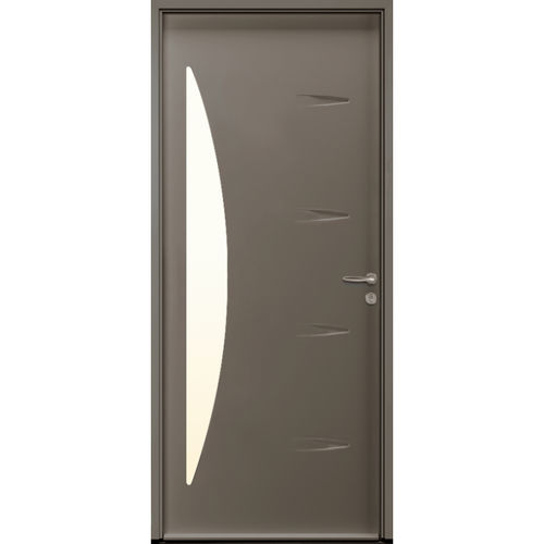 Porta de entrada - Tahiti  - USINE-ONLINE - em aço / de abrir / contemporânea