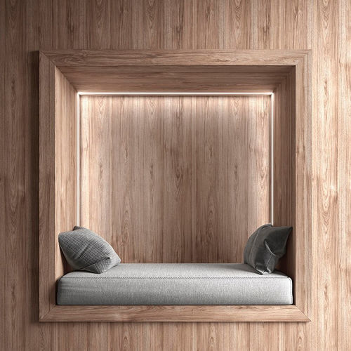 Painel decorativo de revestimento - Pecan Naturale DR1 - Saviola - de parede / em melamina / texturizado