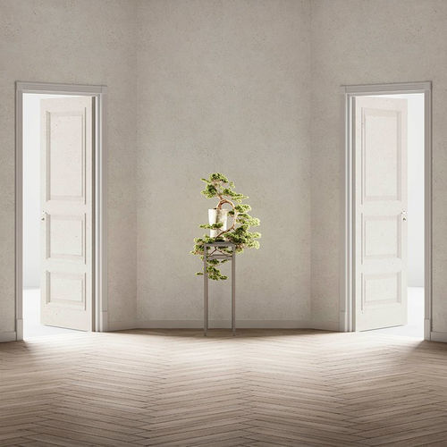 Painel decorativo de revestimento - Grace Stone Bianco T12 - Saviola - de parede / em melamina / liso