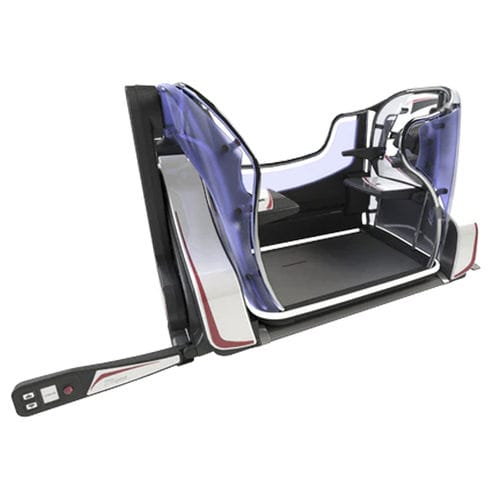 Plataforma elevadora para cadeira de rodas - Poolpod 3.0 - Cotenda - para piscina / para uso doméstico / para uso profissional