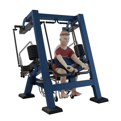 Aparelho de musculação curl - MB 7.39.3 STREETBARBELL+ - Streetbarbell - de bíceps / para ambiente externo / da linha comercial