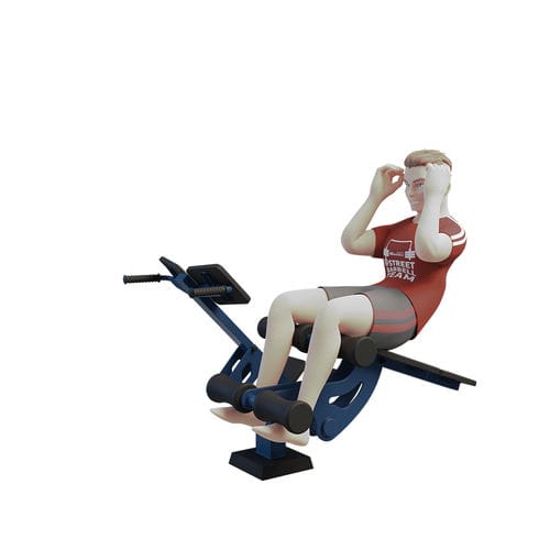 Banco de abdominais de exterior - MB 7.13  - Streetbarbell - para fitness