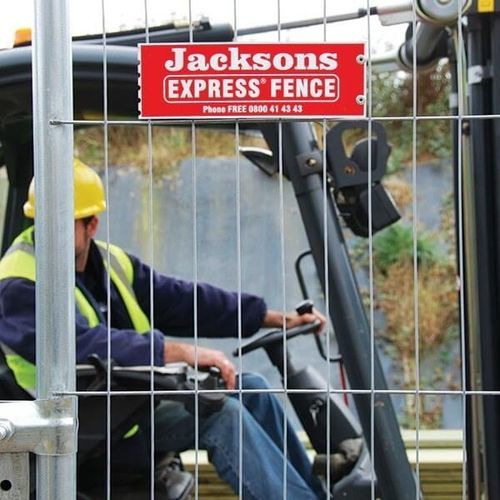 Cerca em painéis - EXPRESS TEMPORARY  - Jacksons Fencing - para áreas verdes / para espaço público / em aço