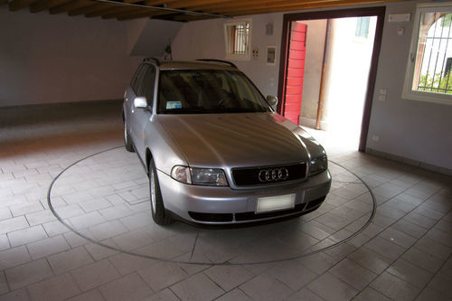 Plataforma giratória - RALLA 25 - O.ME.R. SpA - para carros