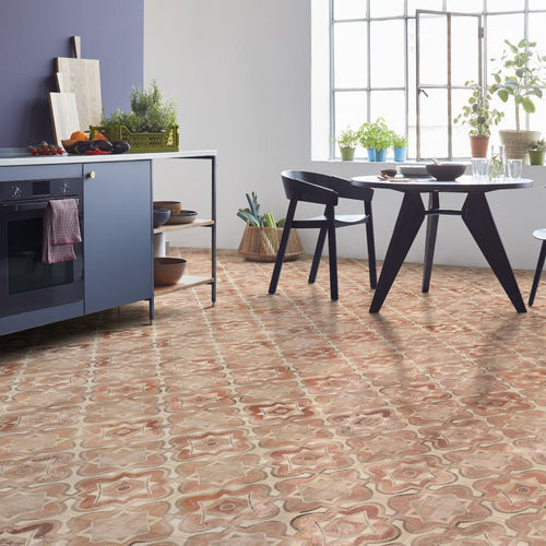 Piso laminado em HDF - MALAGA  - PARADOR - flutuante macheado / efeito pedra / efeito de ladrilho