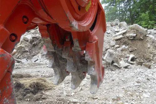 Garra de demolição hidráulica - CP4000 - Promove Srl - rotativa / para demolição primária / para demolição secundária