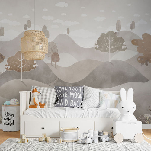 Papel de parede contemporâneo - COLLINE PIETROSE - rimura Srl - em fibra de vidro / em poliéster / vinílico