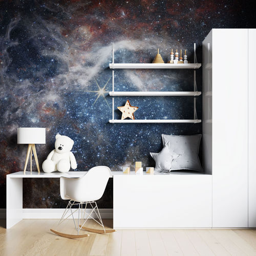 Papel de parede contemporâneo - GALAXY - rimura Srl - em fibra de vidro / em poliéster / vinílico