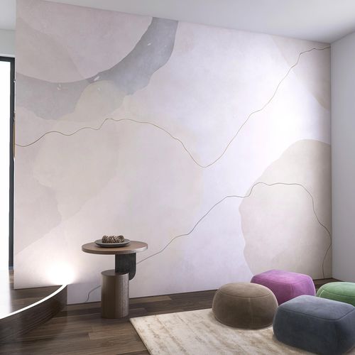 Papel de parede contemporâneo - FREQUENCY - rimura Srl - em fibra de vidro / em poliéster / vinílico