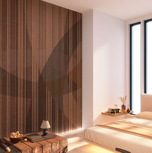 Papel de parede laminado ouro - TOUCH - rimura Srl - contemporâneo / em tecido não tecido / vinílico