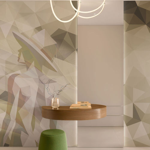 Papel de parede contemporâneo - RADIANCE - rimura Srl - em linho / estampado / efeito papel de parede