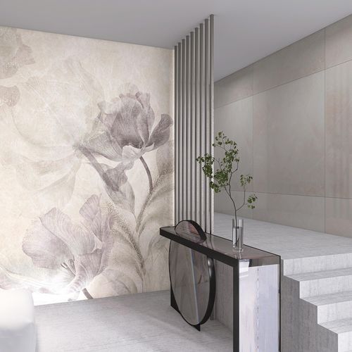 Papel de parede contemporâneo - DAME - rimura Srl - em fibra de vidro / em poliéster / vinílico