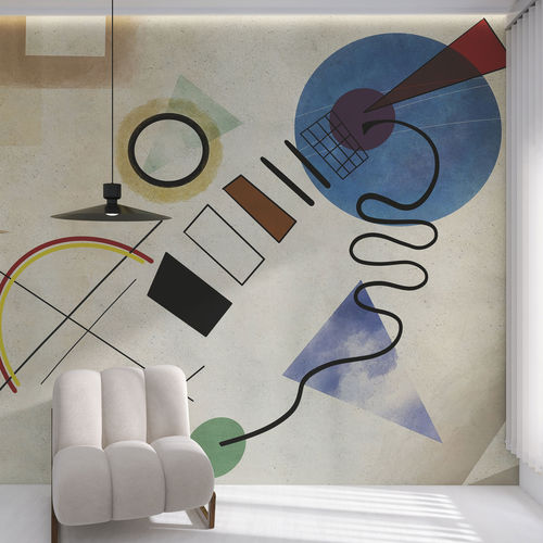 Papel de parede contemporâneo - KANDY - rimura Srl - em linho / estampado / efeito papel de parede