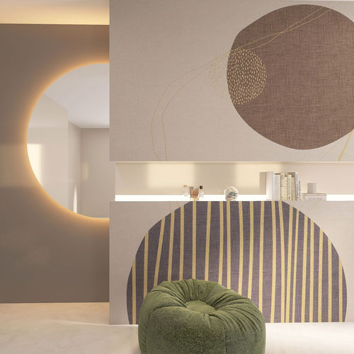 Papel de parede laminado ouro - SUPERNOVA - rimura Srl - contemporâneo / em tecido não tecido / vinílico