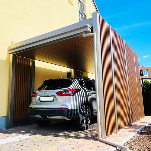 Cobertura para estacionamento de carros para estacionamento coletivo - ATLADE (ATLD) series - TOYO BOEKI CO.,LTD. - para loja / para supermercado / para espaço público