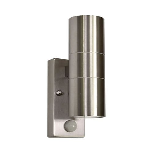 Arandela contemporânea - GL-202/SS - GL - para ambiente externo / em alumínio / cilíndrica