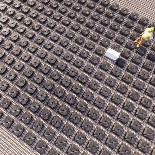 Fôrma perdida - Abiax - GooPlast - modular / em plástico reciclado / para piso