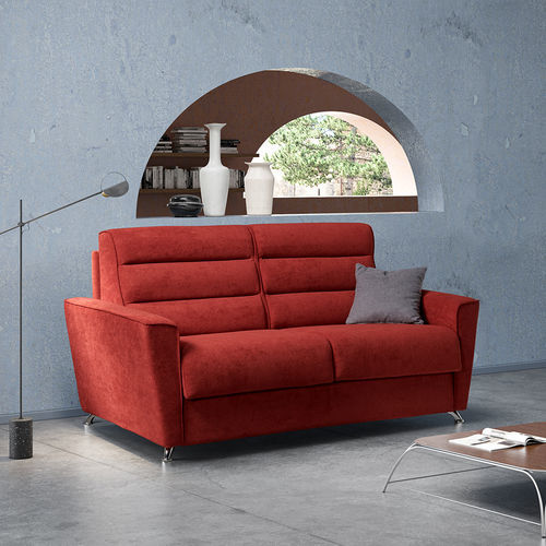 Sofá-cama - Argo - IL BENESSERE - contemporâneo / em tecido / em couro