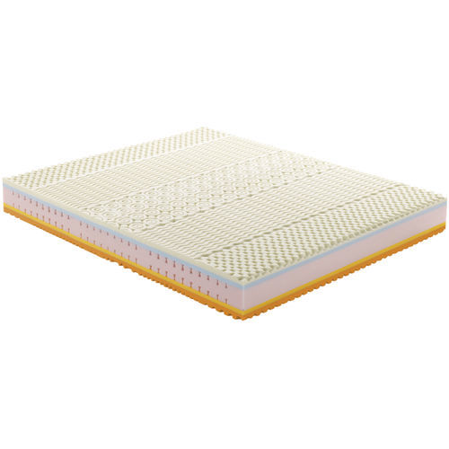 Colchão de casal - Sirio - IL BENESSERE - com memória de forma / verde / laranja