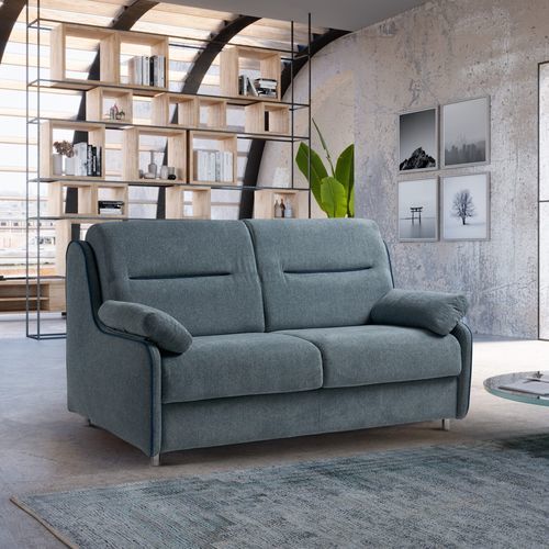 Sofá-cama - Dallas - IL BENESSERE - contemporâneo / em tecido / em couro