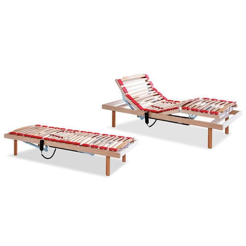 Estrado para cama de solteiro - SUPER HERGÒ - CONFORPLUS - de ripas / elétrico / da linha residencial