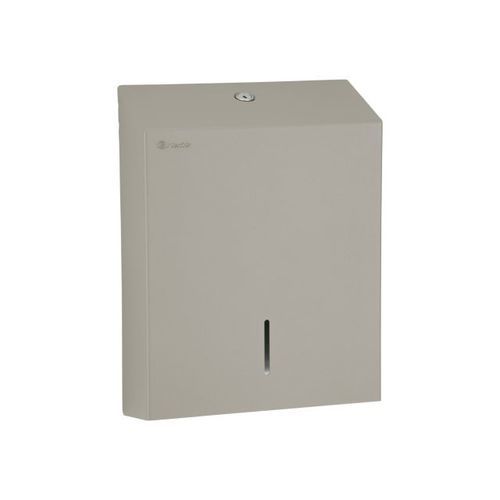 Dispenser de papel toalha de parede - STELLA SLIM ASJ109 - Merida. Sp. z o.o. - em aço inoxidável / interfolha / da linha comercial